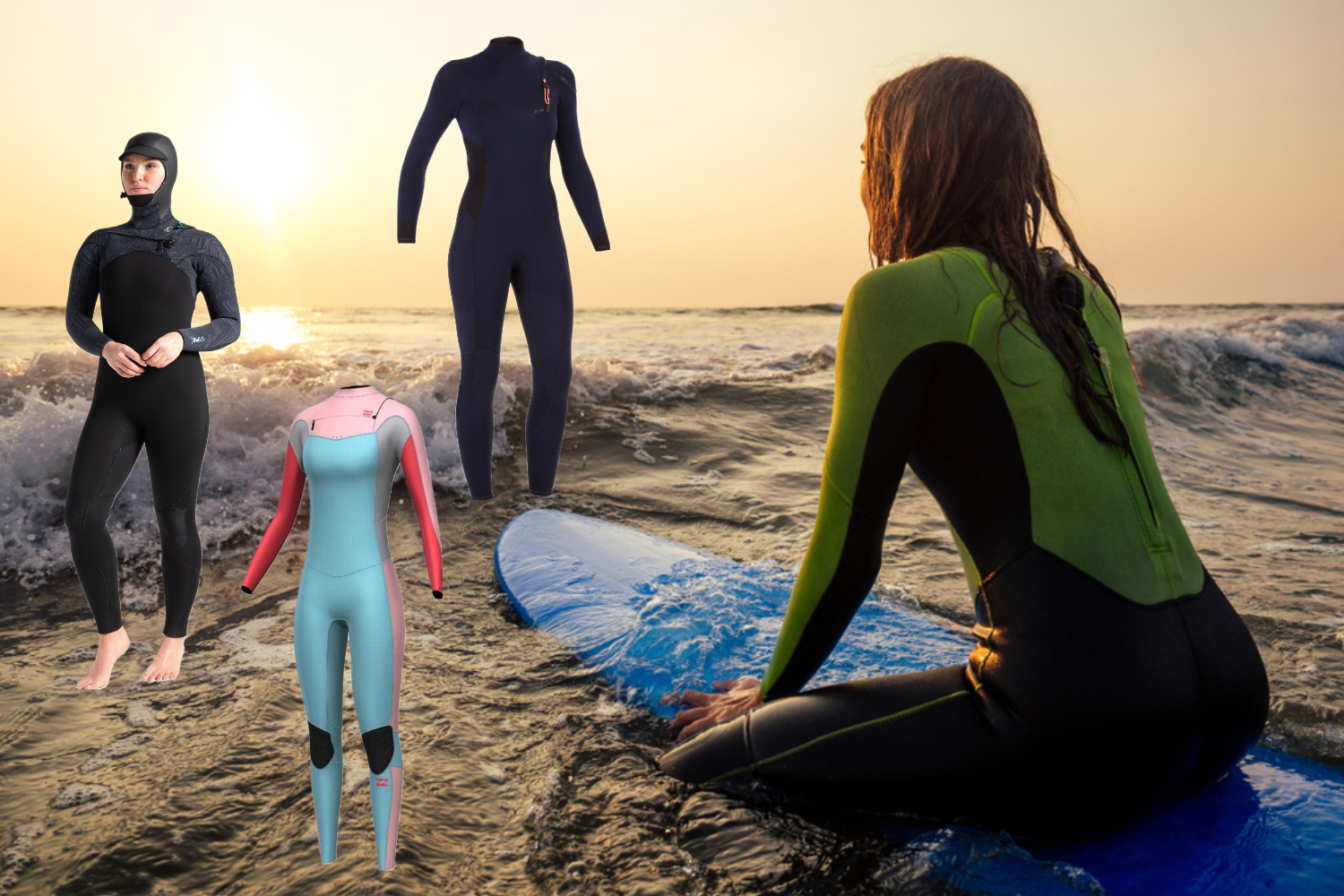 Best 5mm outlet wetsuit surfing